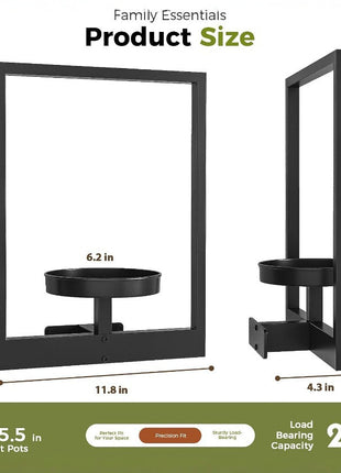 Plant Stand Wall-mounted Flowerpots Decorative Flower Display Stand