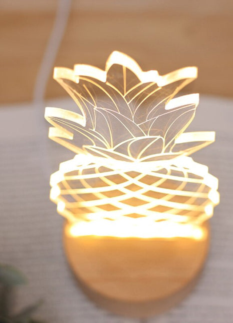 Bedside lamp pineapple table lamp
