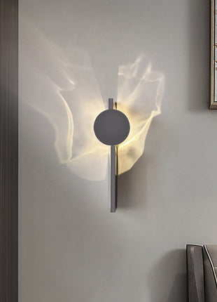 Advanced Modern And Minimalist Stainless Steel Corrugated Wall Lamp