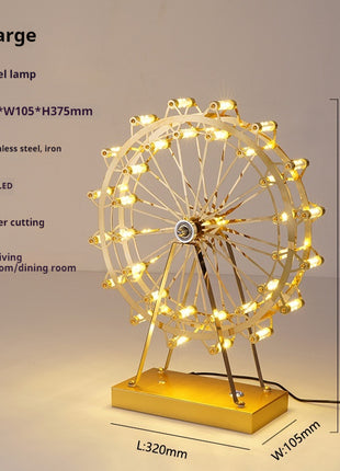 Ferris Wheel Table Lamp Bedside Lamp Bedroom Atmospheric Decorative Lamp