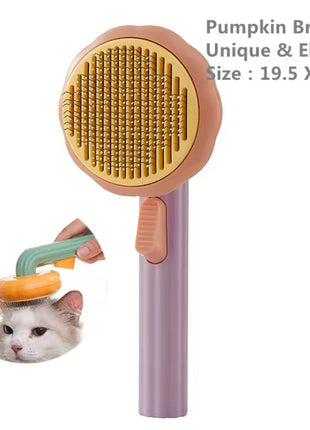 Self-Cleaning Slicker Brush for Cats