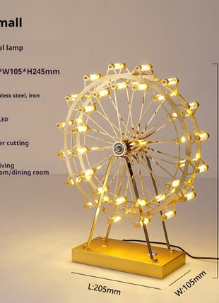 Ferris Wheel Table Lamp Bedside Lamp Bedroom Atmospheric Decorative Lamp