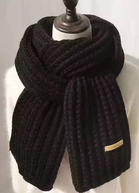 Chunky Cable Knit Winter Scarf – Unisex