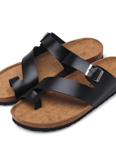 Fashion Couple Cork Slippers Men