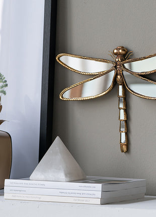 Vintage Distressed Resin Dragonfly Ornaments Insect Wall Hanging