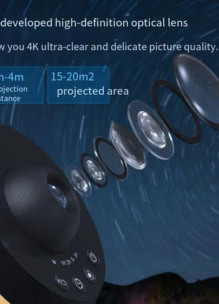 Rotary Galaxy Projector Light