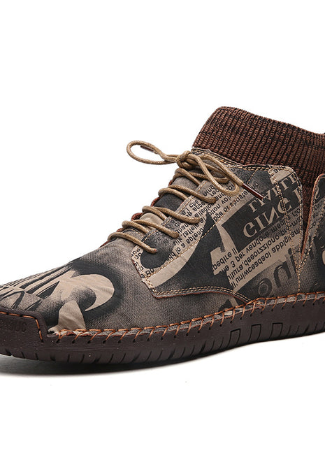 Socks high-top shoes men