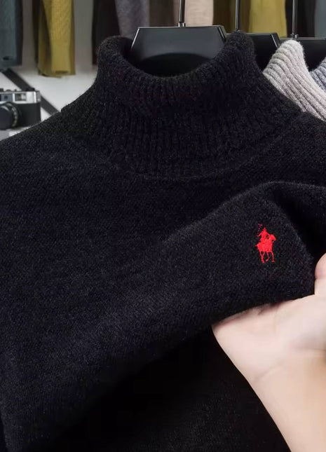 Men’s Luxury Velvet Knit Sweater