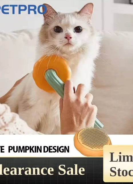Self-Cleaning Slicker Brush for Cats