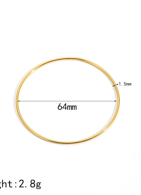 Simple Fashion Simple Bracelet Titanium Steel Bracelet For Women