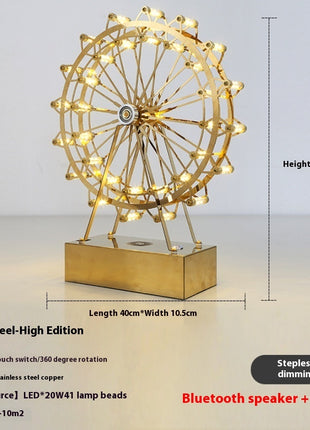 Ferris Wheel Table Lamp Bedside Lamp Bedroom Atmospheric Decorative Lamp