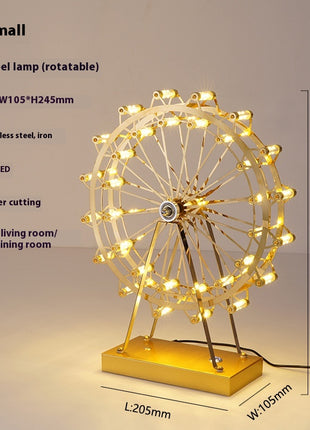 Ferris Wheel Table Lamp Bedside Lamp Bedroom Atmospheric Decorative Lamp