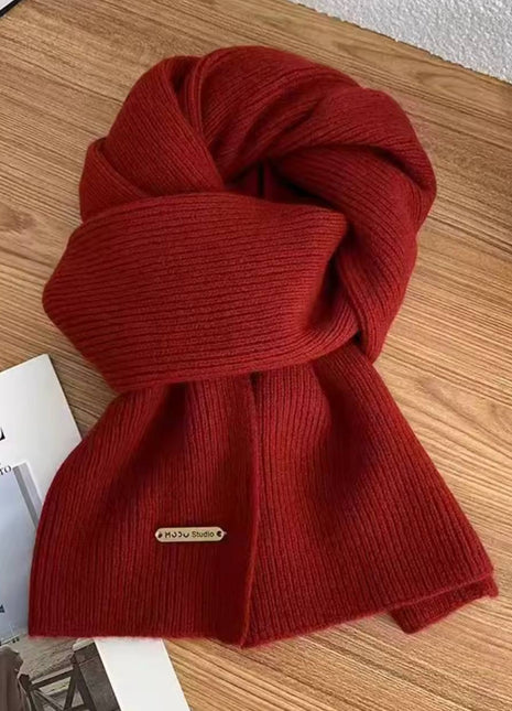 Korean Style Thickened Knitted Scarf