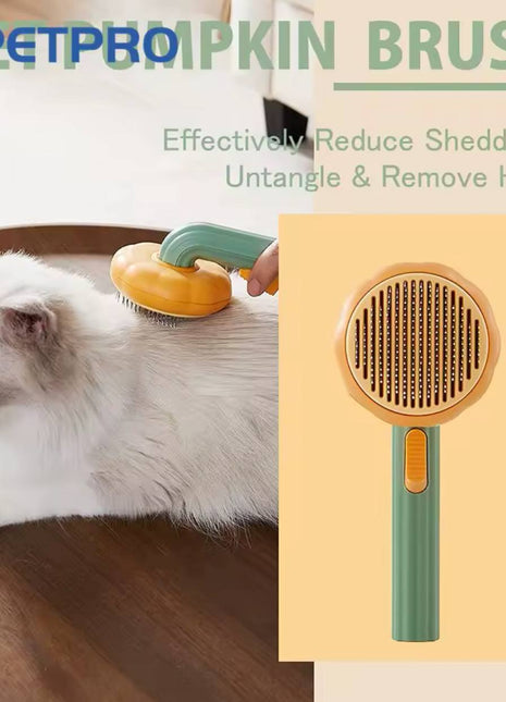 Self-Cleaning Slicker Brush for Cats