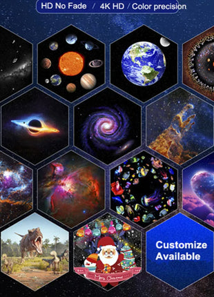 Rotary Galaxy Projector Light