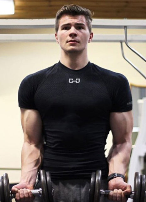 Gym Short Sleeve T Quick Dry Gym Clothes For Running