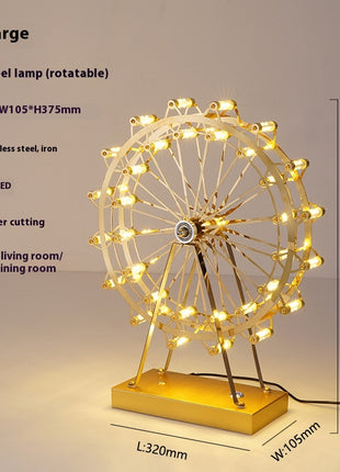 Ferris Wheel Table Lamp Bedside Lamp Bedroom Atmospheric Decorative Lamp