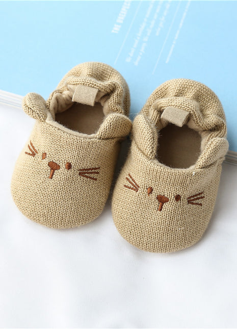 Fashion Simple Baby Knitted Booties